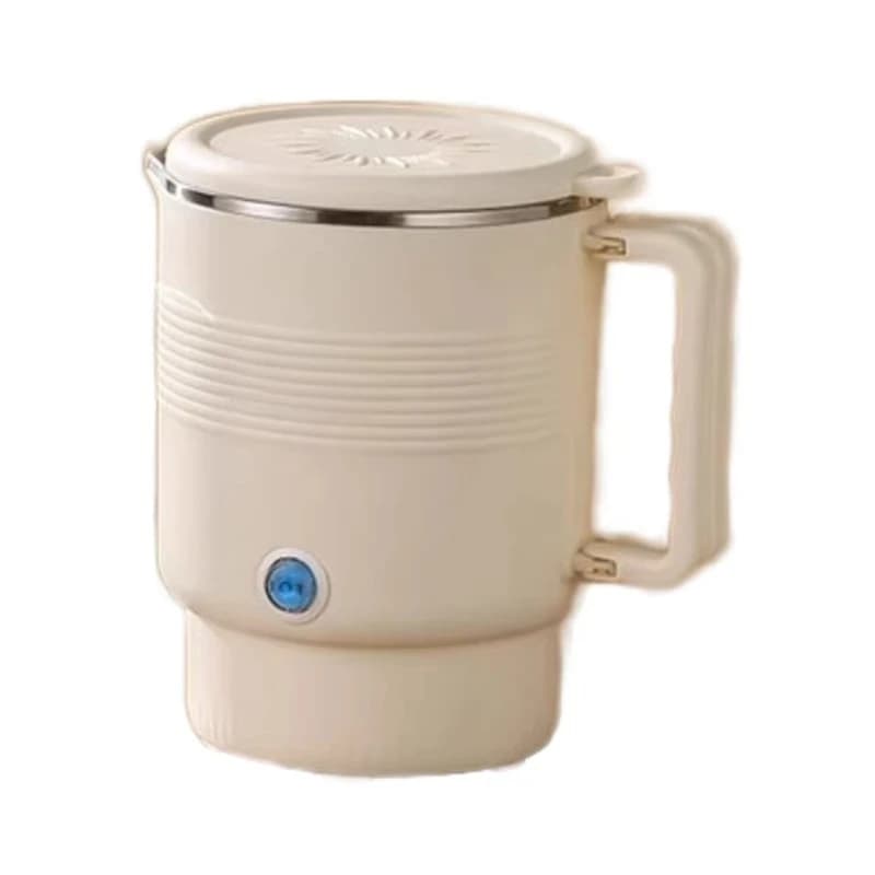 Stainless steel portable electric kettle New small folding design for home and travel
