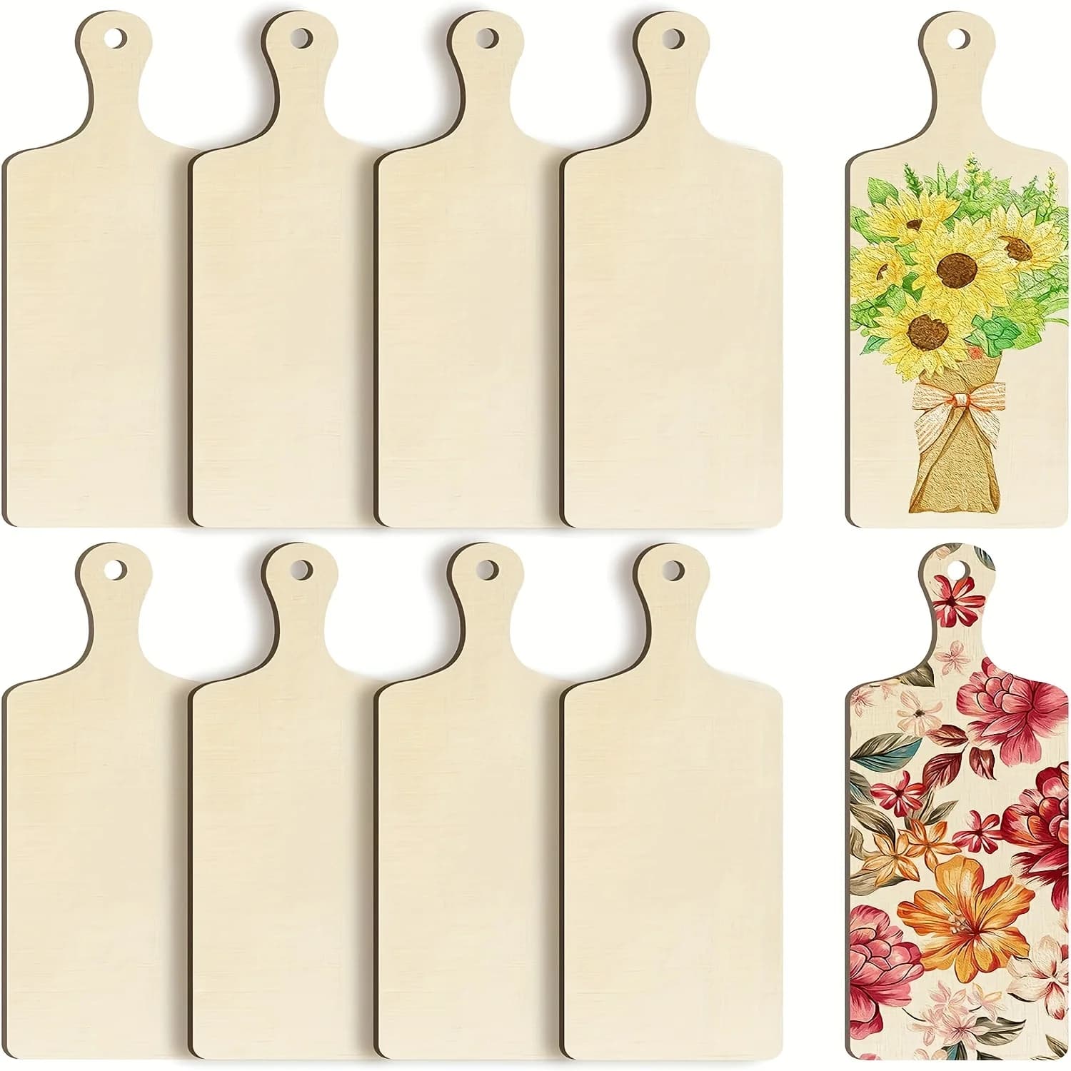 10 pieces Christmas cutter, wooden handicraft with handle, mini cutter for wooden salami, mini cutter for wood cheese