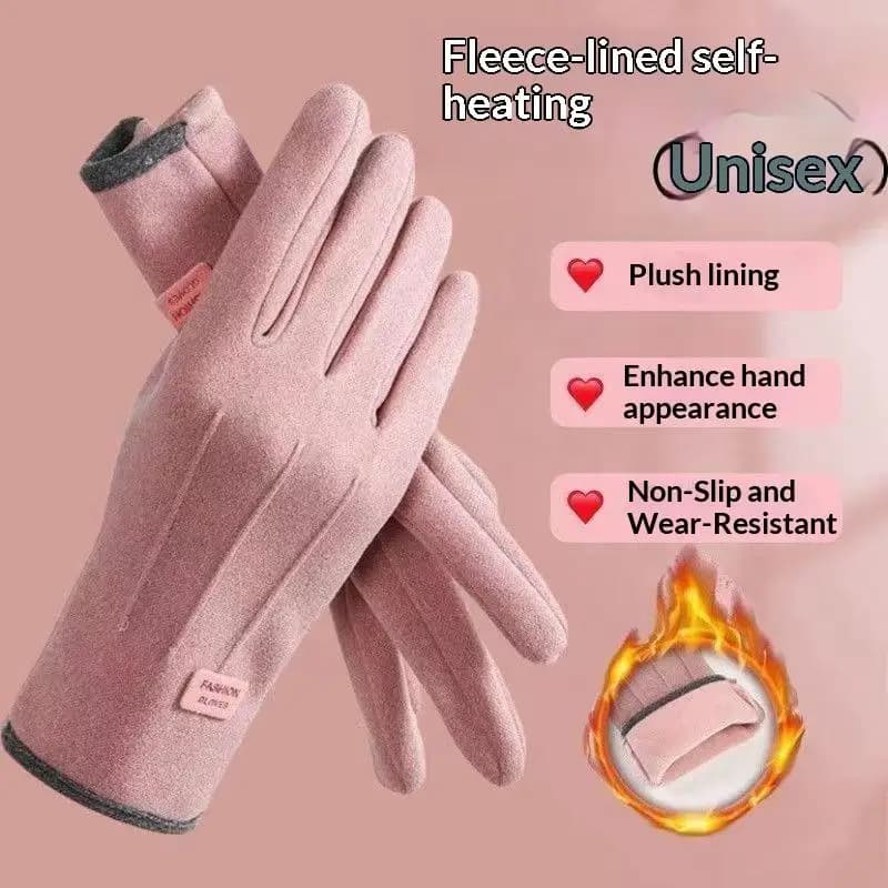 Women's Winter Gloves Men's Gloves Warm Touch Screen Cold Protective Toe Gloves Indoor Outdoor Cycling Gloves