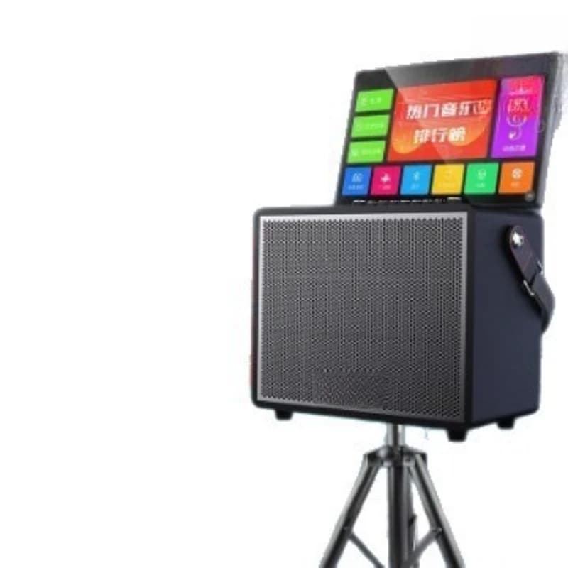 Audio, macchina per duplicare canzoni per karaoke domestico all'aperto, altoparlante mobile per danza quadrata Karaoke.