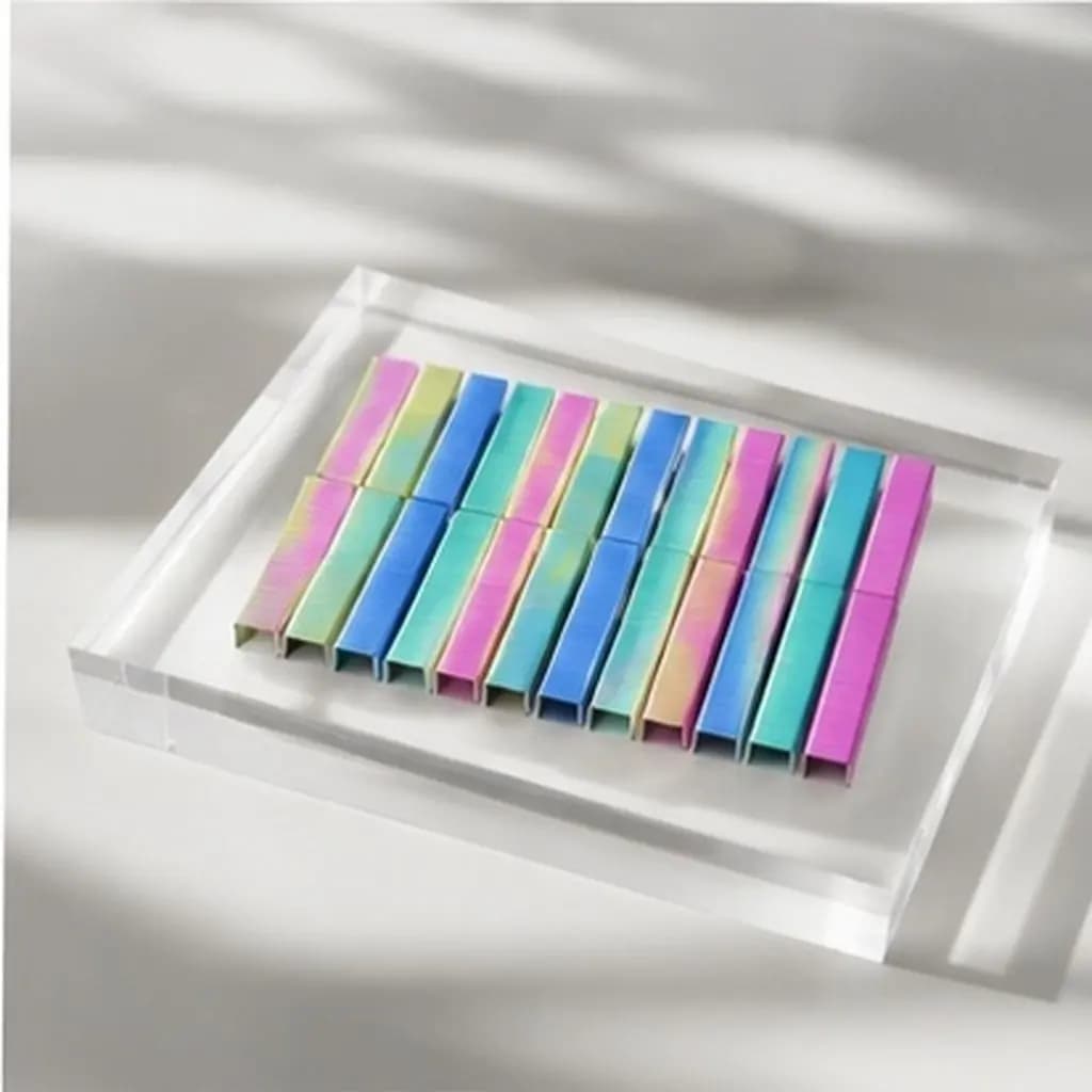 8000 pcs Boxes Staples Paper Office Stapler Halloween Christmas New Year Colored Staples Mini Staples Refill Metal Construction