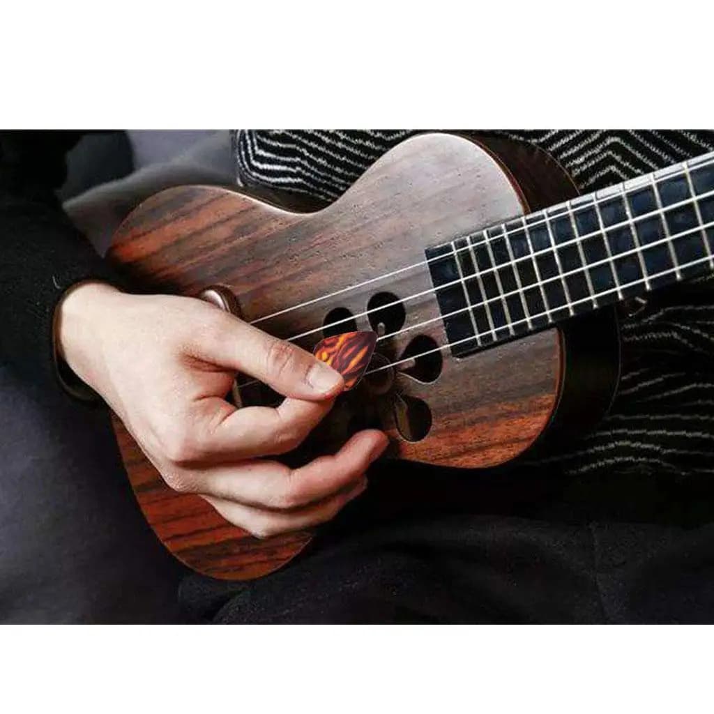 Capotasto per chitarra con 10 pezzi Accessori per plettri per chitarra Accessorio per capotasto