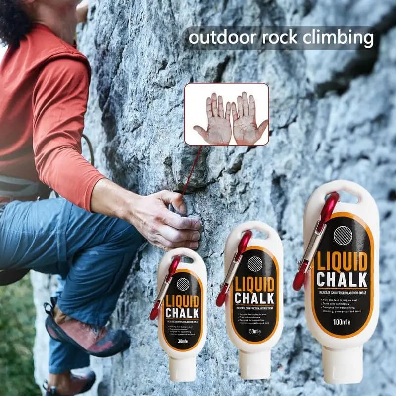 Sport Liquid gesso magnesio polvere Fitness sollevamento pesi antiscivolo crema Grip sollevamento pesi arrampicata allenamento palestra sport