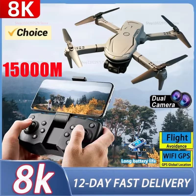 2026 Nuovo V88 Drone Professionale 8K HD ESC Macchina Fotografica Flusso Ottico OA Droni Aerei Wifi RC UAV Aggiornato V88 Dron Giocattoli Regalo Per Adulti