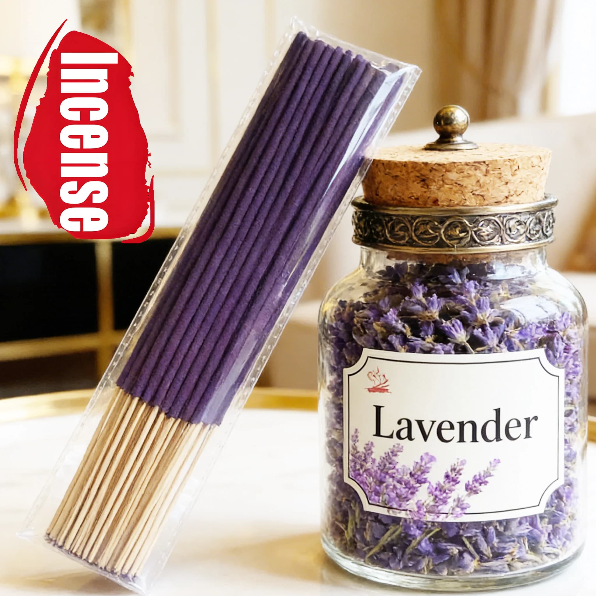 25/79/197/499/999 pezzi di popolari bastoncini d'incenso profumati alla lavanda, realizzati con polvere profumata alla lavanda, si bruciano per circa 45 minuti, hanno un profumo leggero e fresco, adatti per yoga, meditazione, casa, ufficio, uso all'aperto, facili da trasportare e lasciano una fragranza duratura, perfetti come regalo.