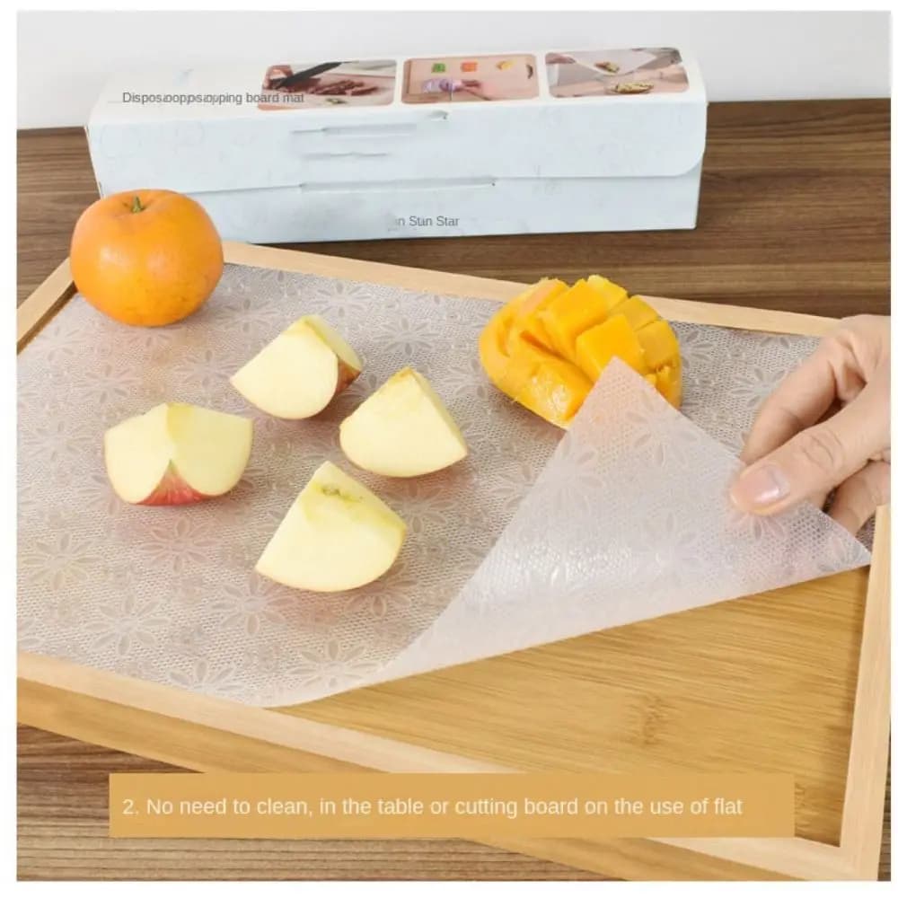 24x300 CM Plus Size And Throwing Zerbino Tagliabile Japanese Food Antibacterial Card Cutting/Slip Picnic Fruit Tablet