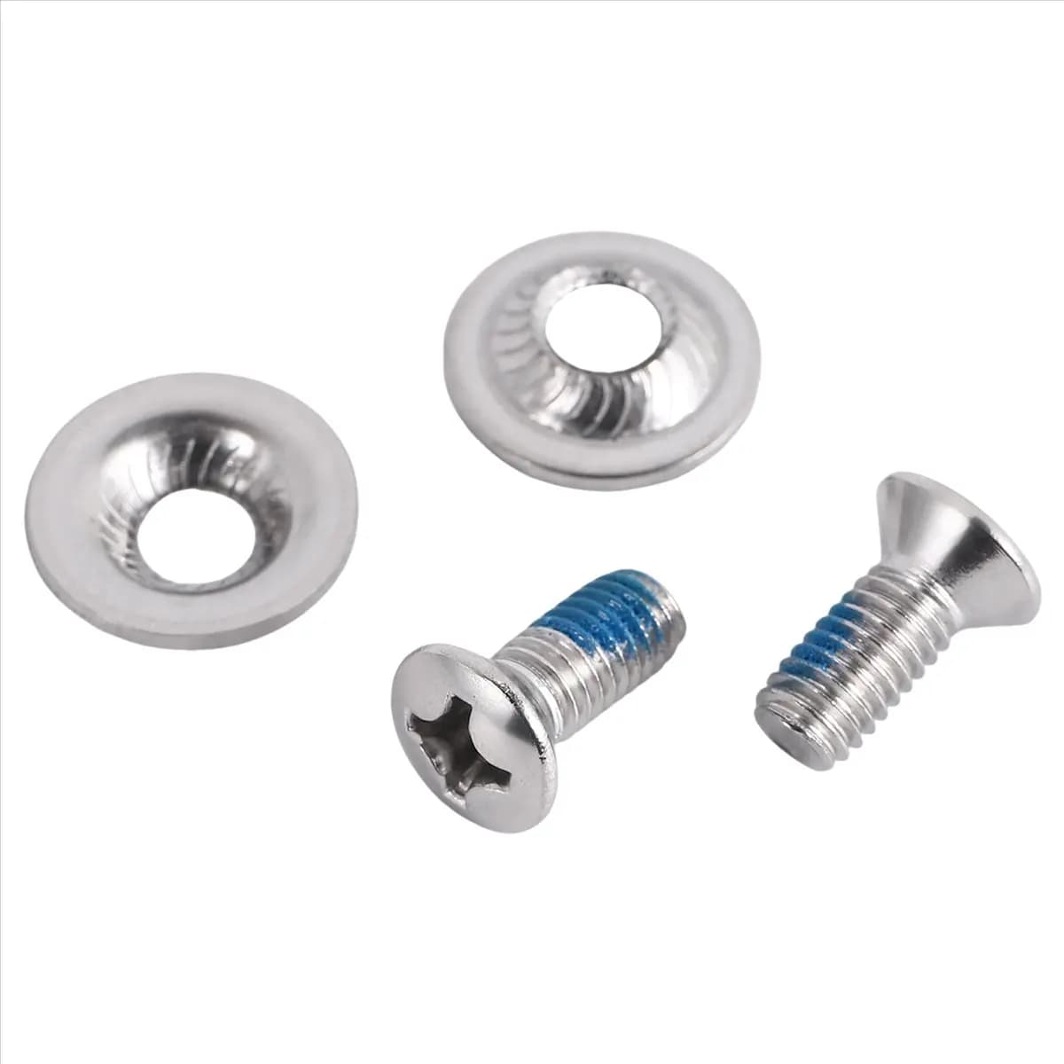 【STOCK】8Pcs/Set Snowboard Binding Screw Set, Snowboard Mounting Screws with Snowboarding Screw Washers Fixed Ski Accessories