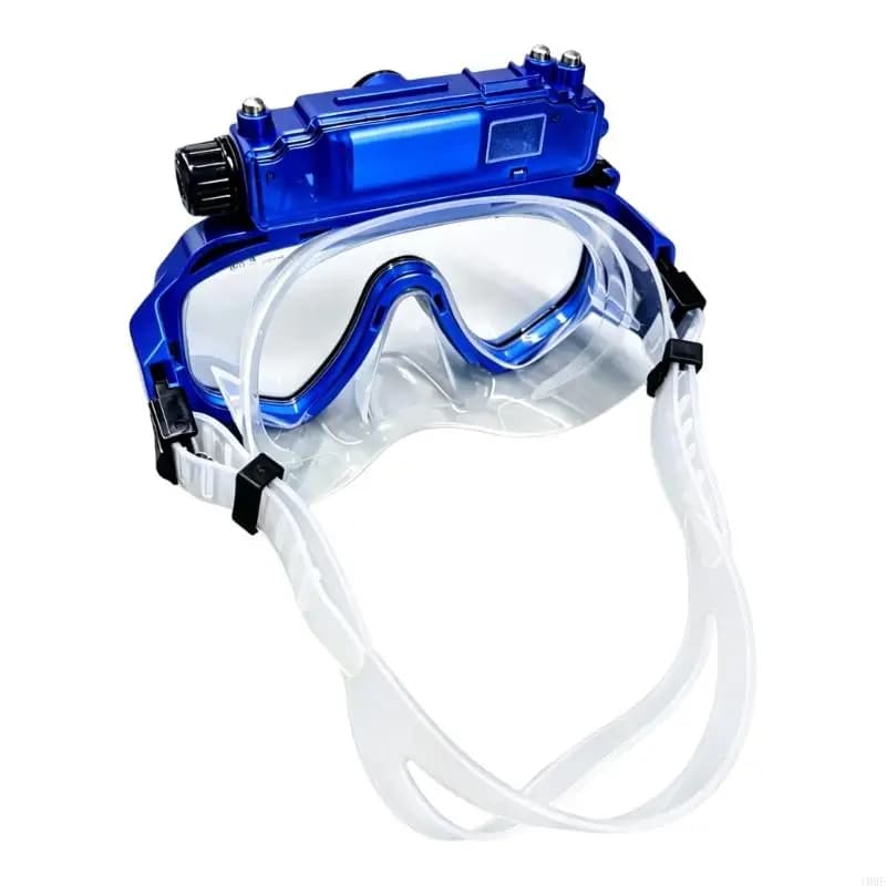 Soft Skirt Camera Mask Goggles with Clear Front for Underwater Snorkeling Use JOME