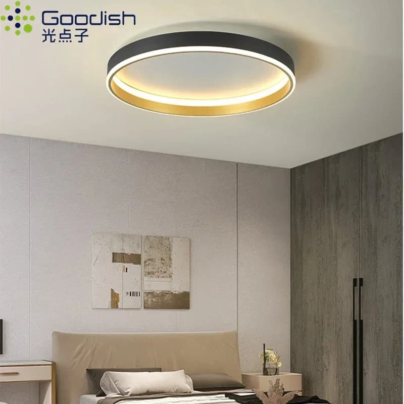 Plafoniere moderne a LED nordiche Lampade minimaliste rotonde per cucina Soggiorno Sala da pranzo Lampadario per la decorazione della casa artistica per la camera dei bambini