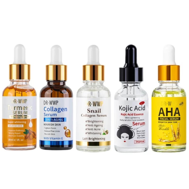 Serum Viso to Vitamin C with Curcuma, Hyaluronic Acid, Retinol and AHA Extract, Nutrient and Hydrating Essence Deep 30ml