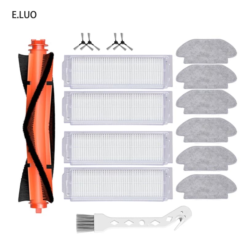 Accessories For Xiaomi Mijia 3C STYTJ02Y Robot Vacuum Cleaner Parts Roller Side Brush Mop Cloth Rags Hepa Filter Replacements
