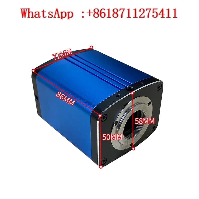 Fotocamera per microscopio elettronico industriale CCD ad alta definizione per fotografia, registrazione video, archiviazione e messa a fuoco automatica