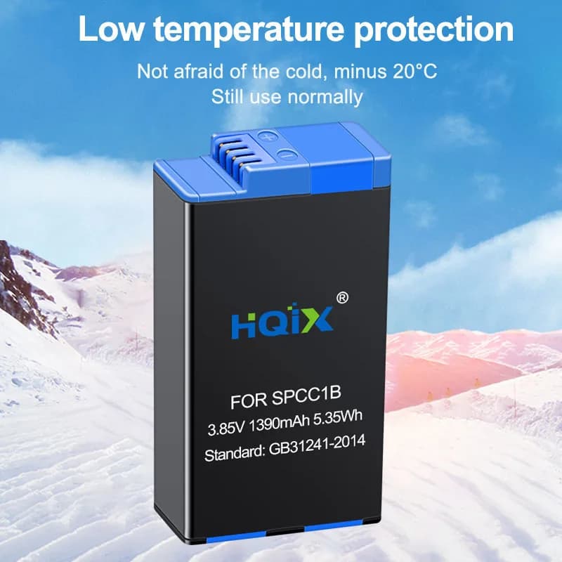 Dual HQIX Charger for Gopro MAX SPCC1B Action Camera