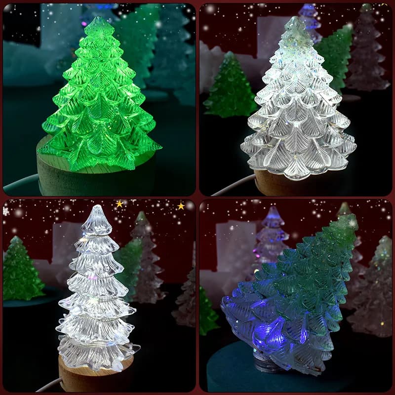 DIY Candlestick Pendant Mold Silicone for Epoxy Resin Lamp Making Christmas Tree Bedroom Lamp Holder Craft Making Tool