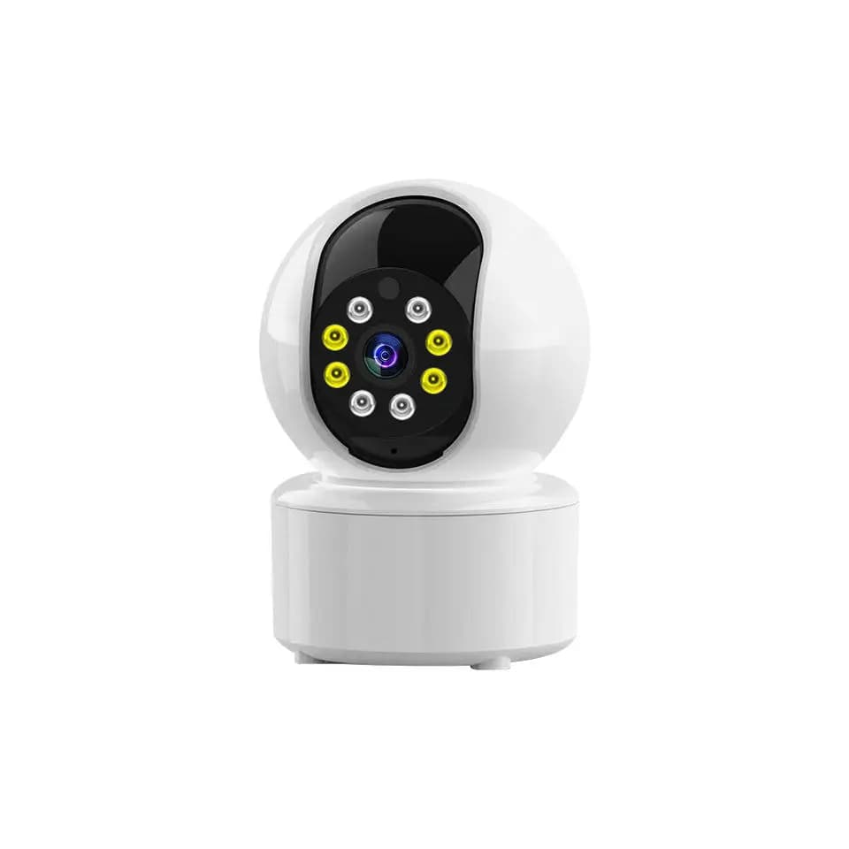 Telecamera IP Dome PTZ Wireless a Colori 2MP 1080P con App V380/Yilot/iCsee, Rilevamento Umanoide AI, Sicurezza Domestica, Monitoraggio Bambini