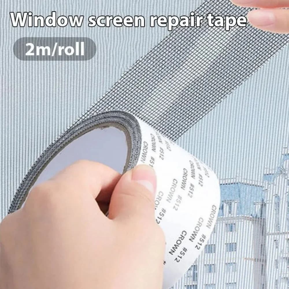 1/3pcs Mosquito Net Windows Anti-mosquito Mesh Waterproof Window Repair Tape Free Cutting Broken Hole Self-adhesive Repair Tool