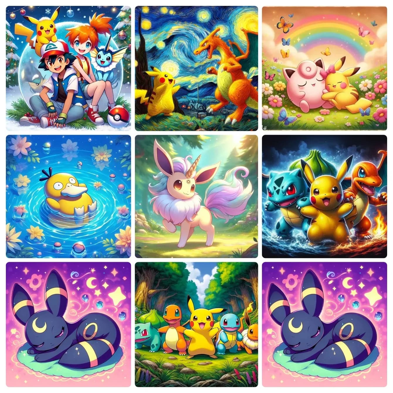 Japan Cartoon Charizard Pokemon Diamond Painting Kits Full Square&Round Mosaic Handmade Art Home Decor DIY New Arrivals