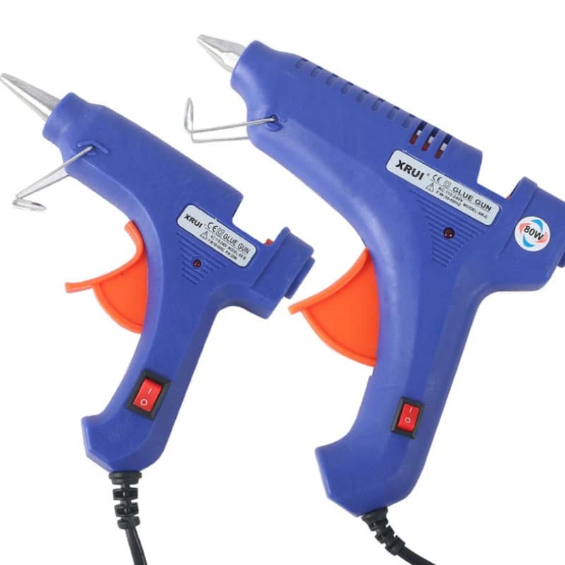 20W Hot Melt Glue Gun stick di colla 20W Mini pistole industriali strumento di riparazione termoelettrico per la temperatura del calore domestico