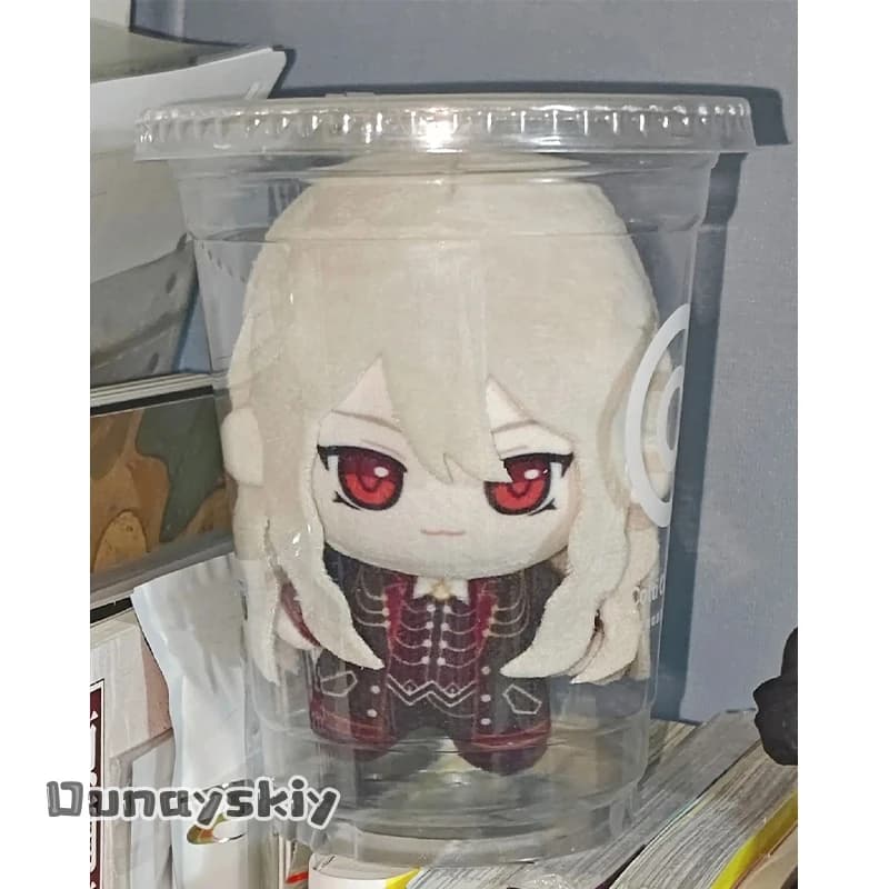 D cos*10cm Mini Don Quixote Plusie Doll Body Game Cos Limbus Company Keychain Stuffed Funny Fans Friend Halloween Gift Cosplay