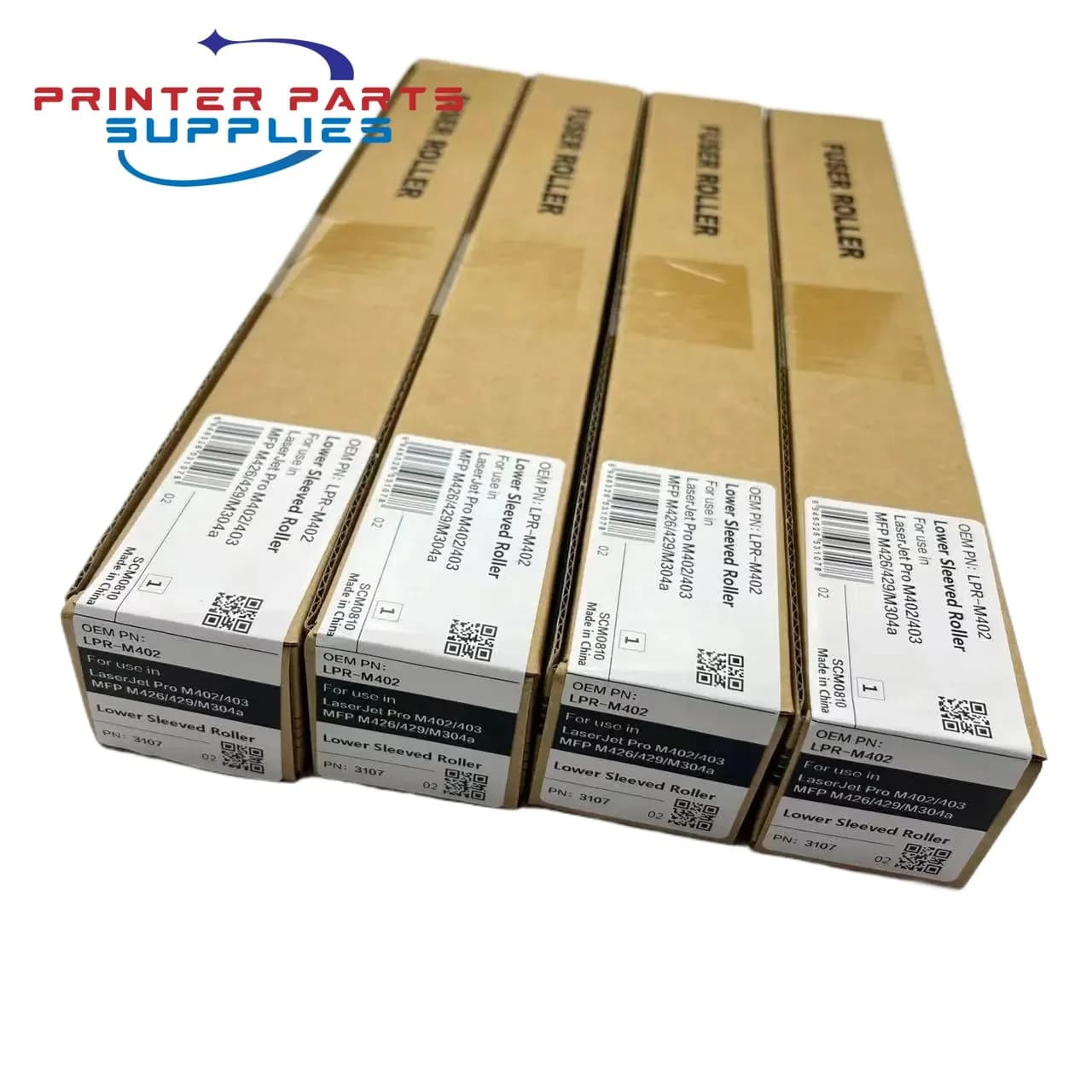5PCS LPR-M402 for Pressure Roller with lower quality CET foam sleeves for HP LaserJet Pro M402 M403 MFP M426 M427