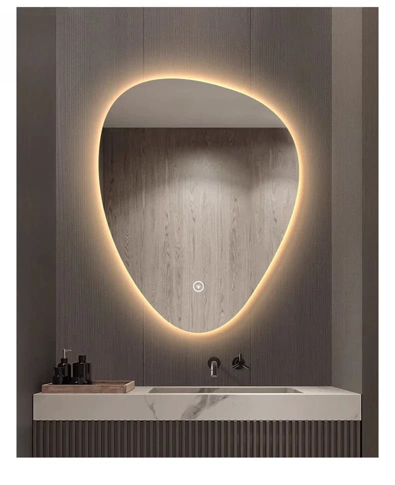 Specchio da bagno touch screen intelligente Water Drop
