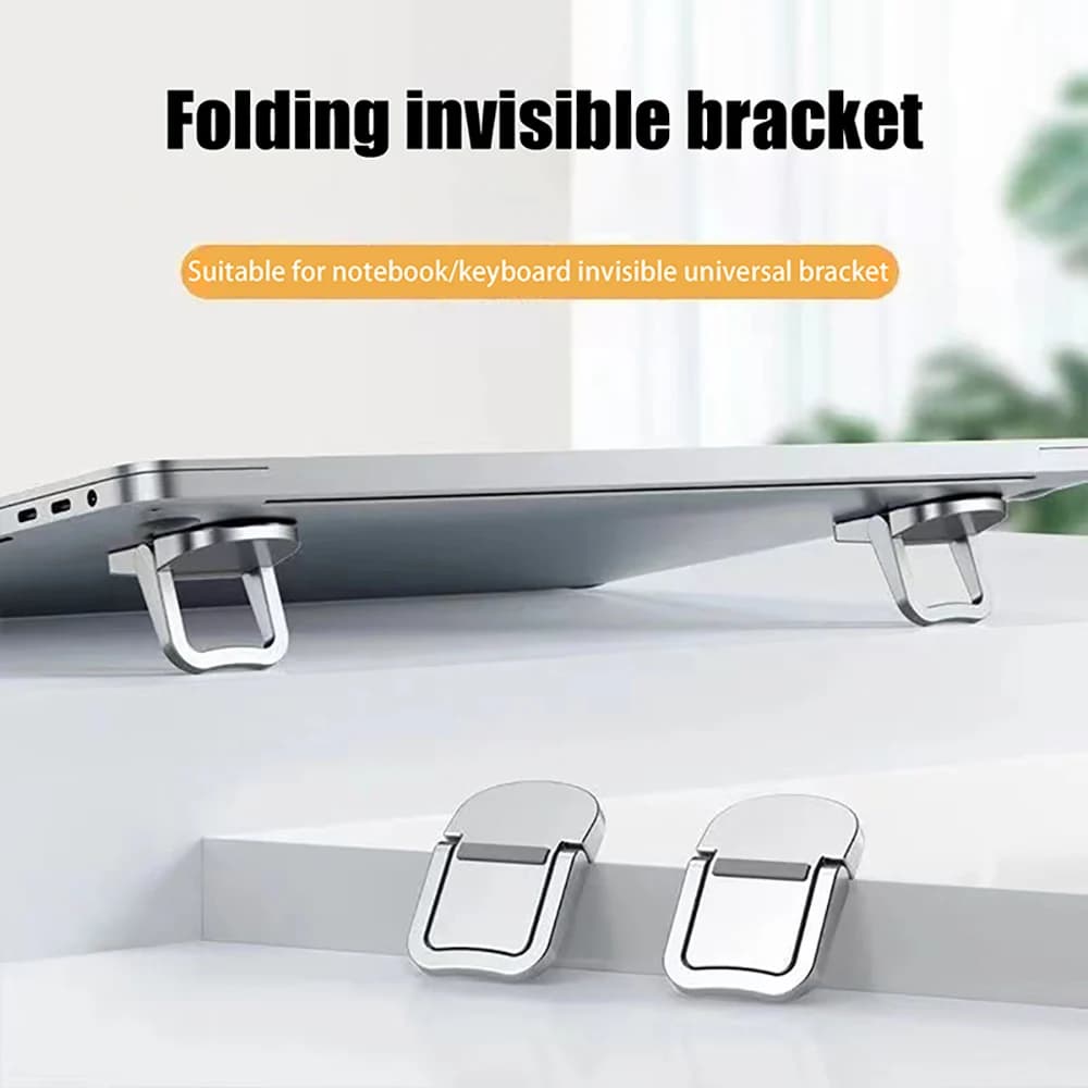 Supporto regolabile per laptop, supporto per tastiera del computer, mini supporto portatile per laptop, supporto per Macbook, Huawei, Xiaomi, notebook.