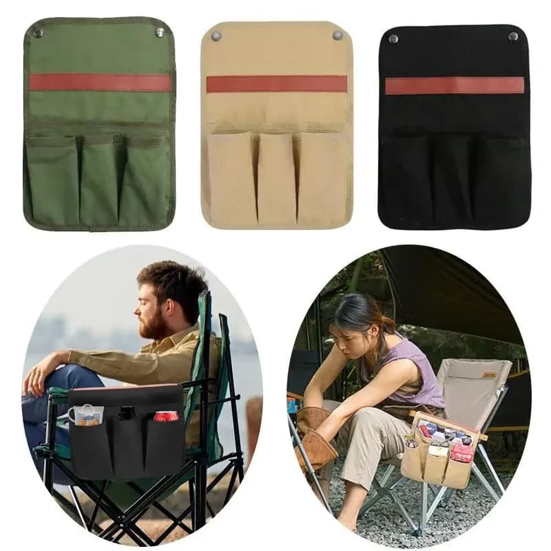 New Organizer for Arms for Camping Chair 1PC Suspended Storage Bag Multifunctional Side Case for Outdoor Tool Accessories Supplies
