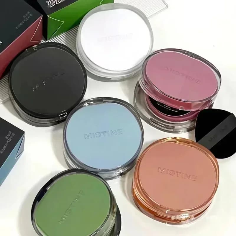 Mistine Rainbow Air Cushion BB Cream Fondotinta Correttore a Lunga Durata Controllo Olio Idratante Impermeabile Cosmetici per il Trucco