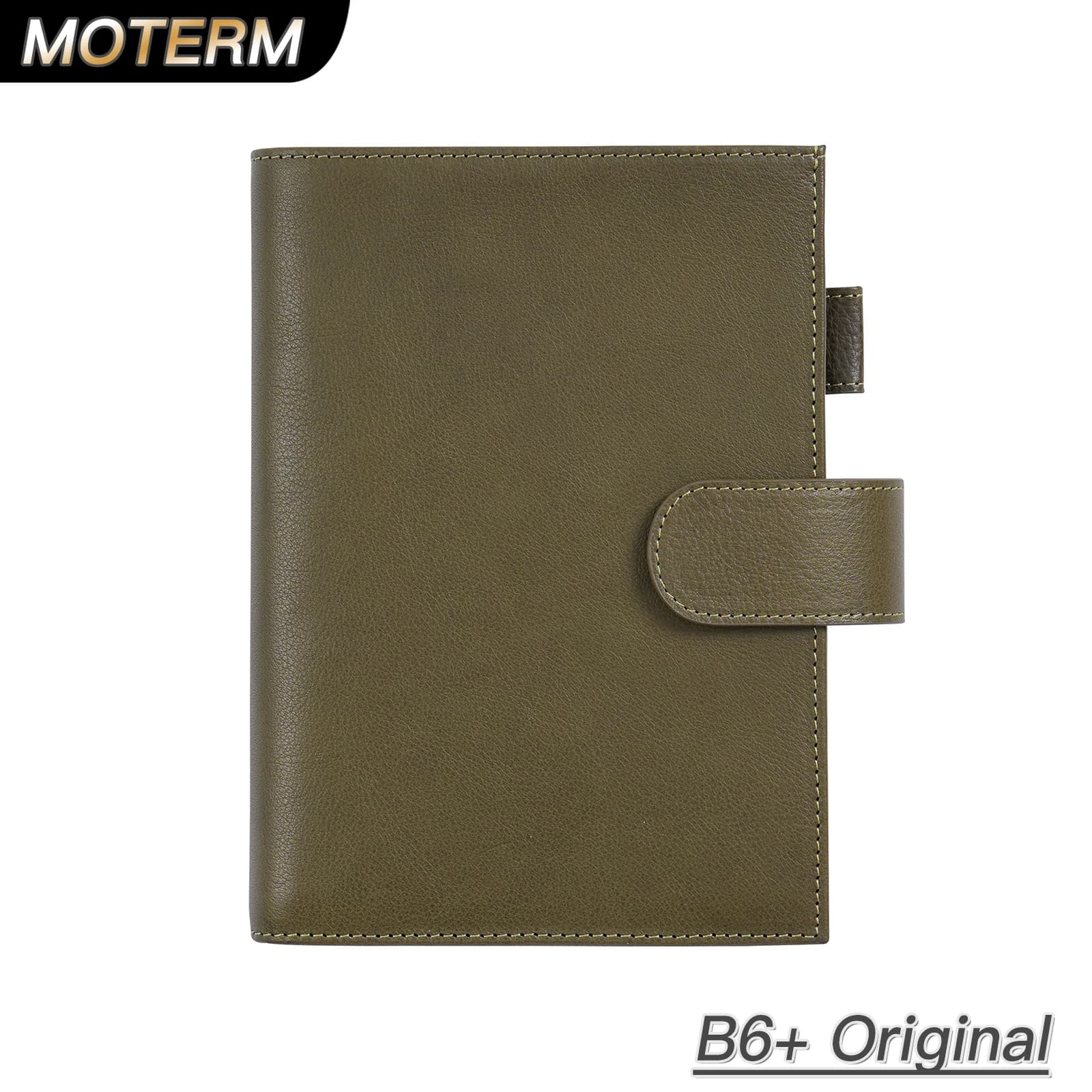 Moterm Full Grain Vegetable Tanned Leather Original B6 Plus Cover for B6 Stalogy Notebook Planner Organizer Agenda Diary Journal