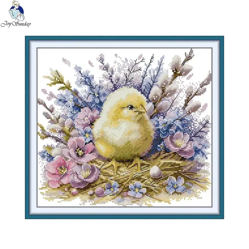 Kit Punto Croce Joy Sunday, Ricamo Fai-da-Te 11CT 14CT, Stile Animale, Artigianato, Hobby, Cucito, Decorazione per Casa, Regali