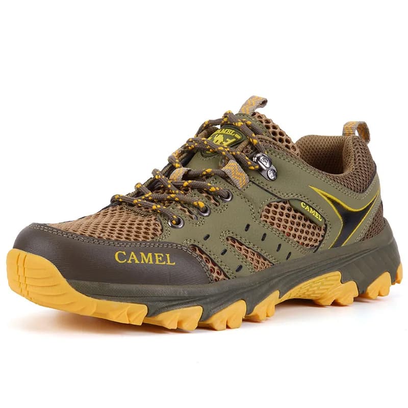 Scarpe da trekking di marca per uomo Sneaker da trekking antiscivolo Primavera Estate Scarpe da arrampicata su roccia traspiranti Uomo Sport Sneakers da esterno Uomo