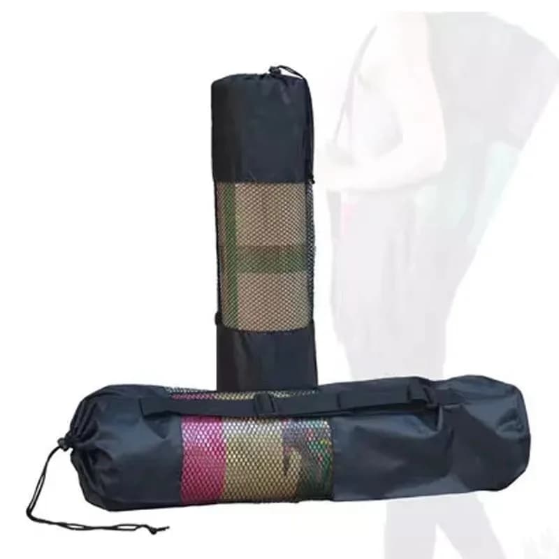 Yoga Mat Bag Fitness Door for Exercises Nylon Network Center Adjustable Strap Pilates Fitness Body Building Sports equipment 1 PZ