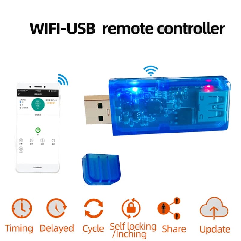 Sinilink WIFI-USB Mobile phone remote 3.5-20V 5A 100W App for Smartphone Smart Home XY-WFUSB for Arduino