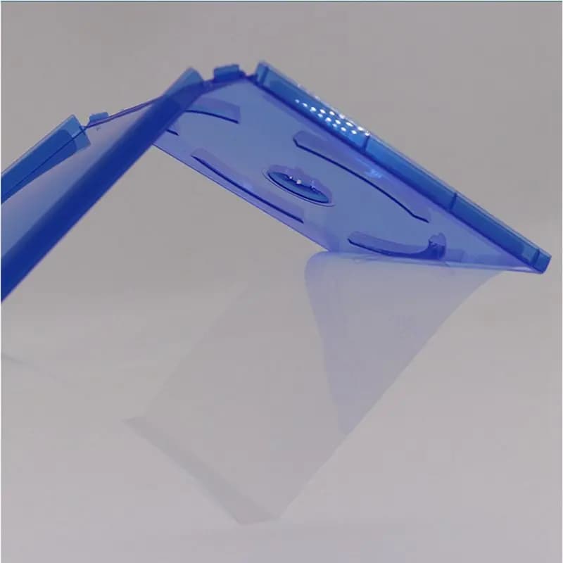 For PS5 For Game Disc Storage Case 5Pcs Clear Blue DVD Protective Box For Game CD Accessories-Y47A