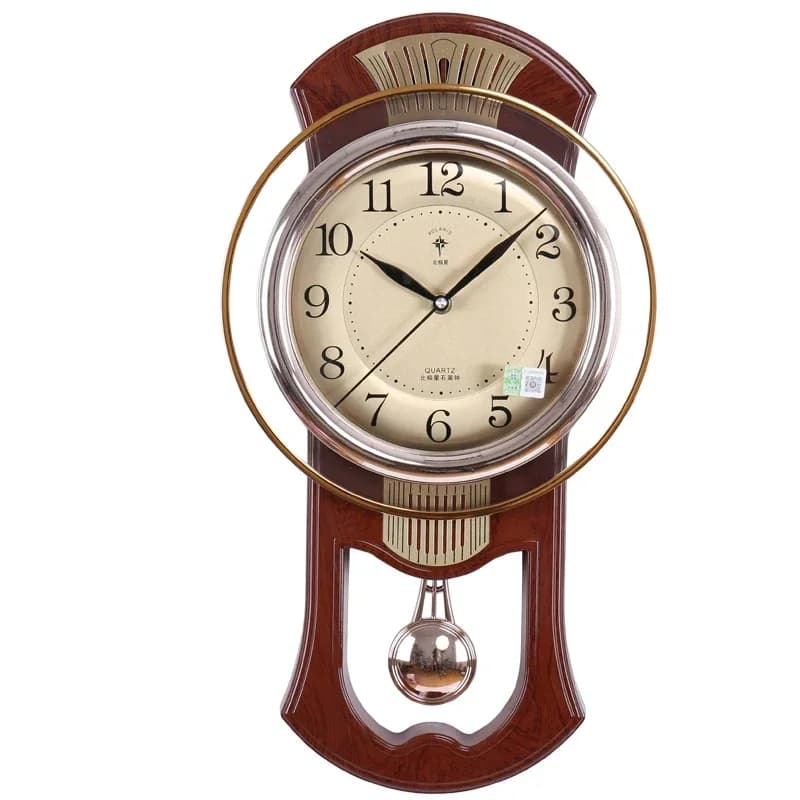 Creativo Orologio A Pendolo Moderno Orologio Da Parete Soggiorno Annata Camera Silenzioso Retro 20 Pollici Orologio Elettronico Relogio De Parede Decor SC47