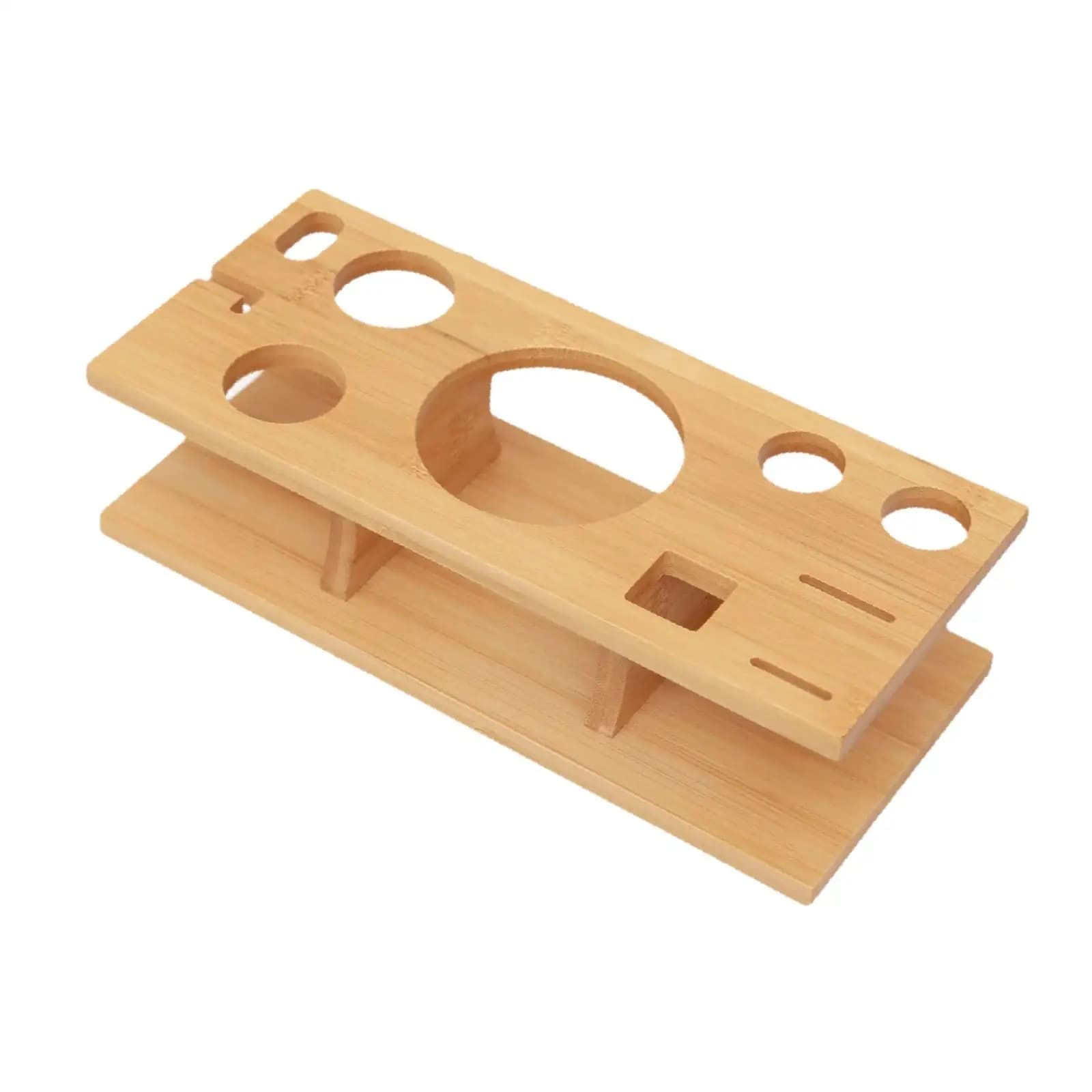 Set Shaker per Cocktail con Supporto in Legno, Portabottiglie Professionale, Kit da Barman per Matrimoni, Principianti, Casa e Cucina