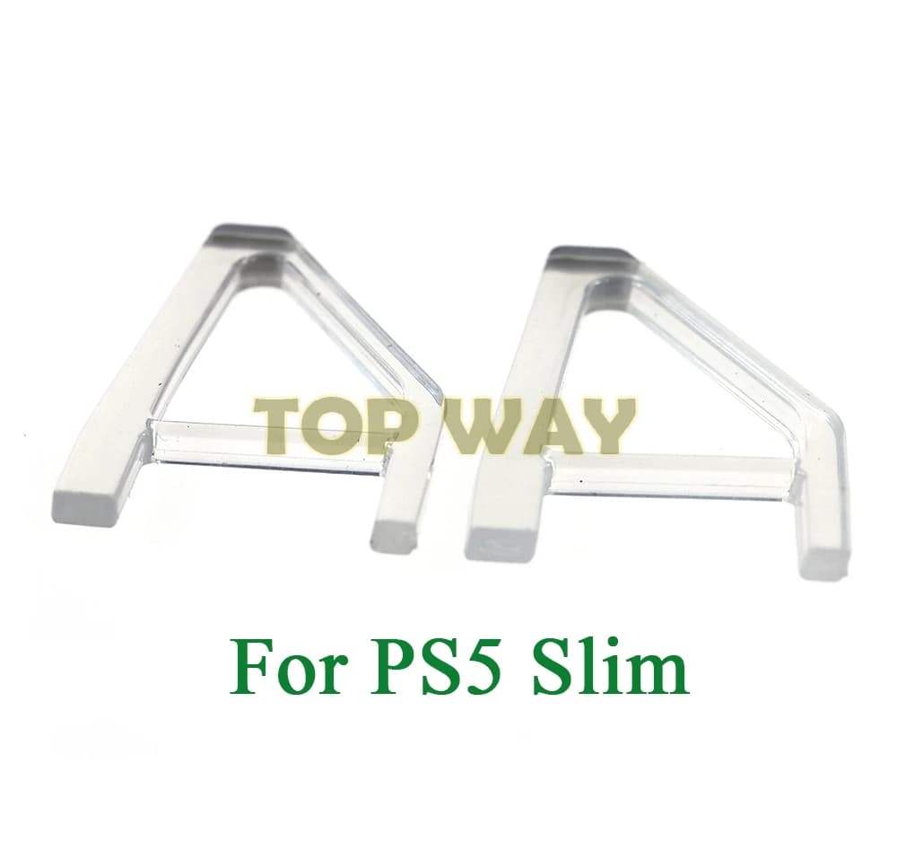Supporto da 30 set per PS5 Slim Triangle R Base per staffa Supporto per posizionamento da tavolo per accessori di gioco Playstation 5 Slim