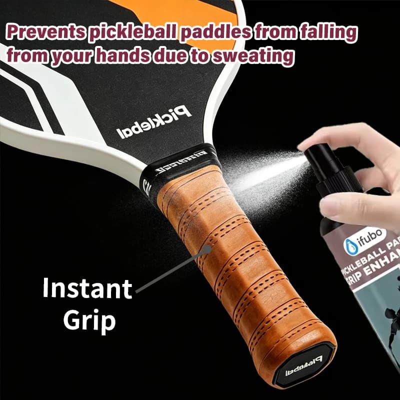 Spray Antiscivolo per Impugnatura Racchetta da Padel Tennis, Assorbi Sudore, Senza Residui, Accessorio per Racchetta da Tennis