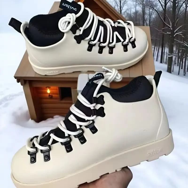 Scarpe da trekking invernali calde 2026 da uomo, stivali alti professionali per piedi larghi, scarpe da passeggio e viaggio all'aperto