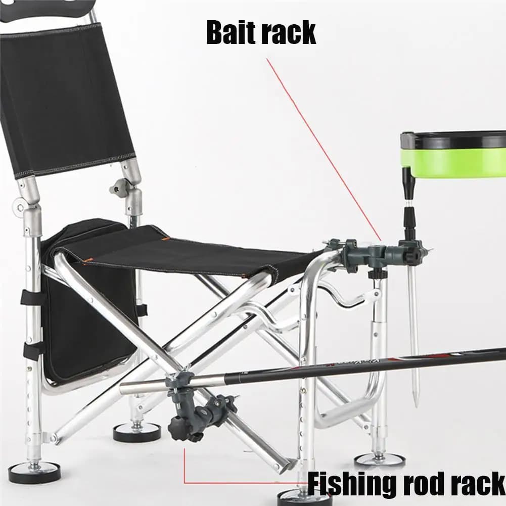 Support for Fishing Rod, Fishing Chair Accessories, Universal Multifunctional Accessory for Outer, Fishing Chair Support, Fishing Shade