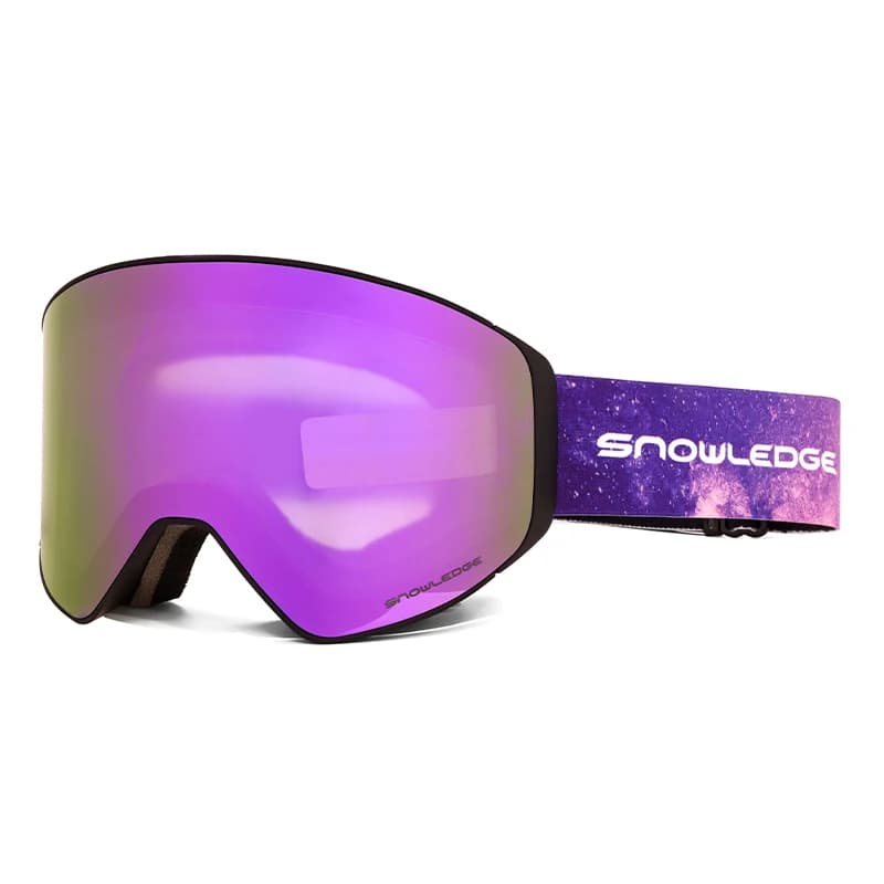 Snowboard Goggles Custom Logo Uv400 Ski Goggles Magnetic Len Ski Goggle