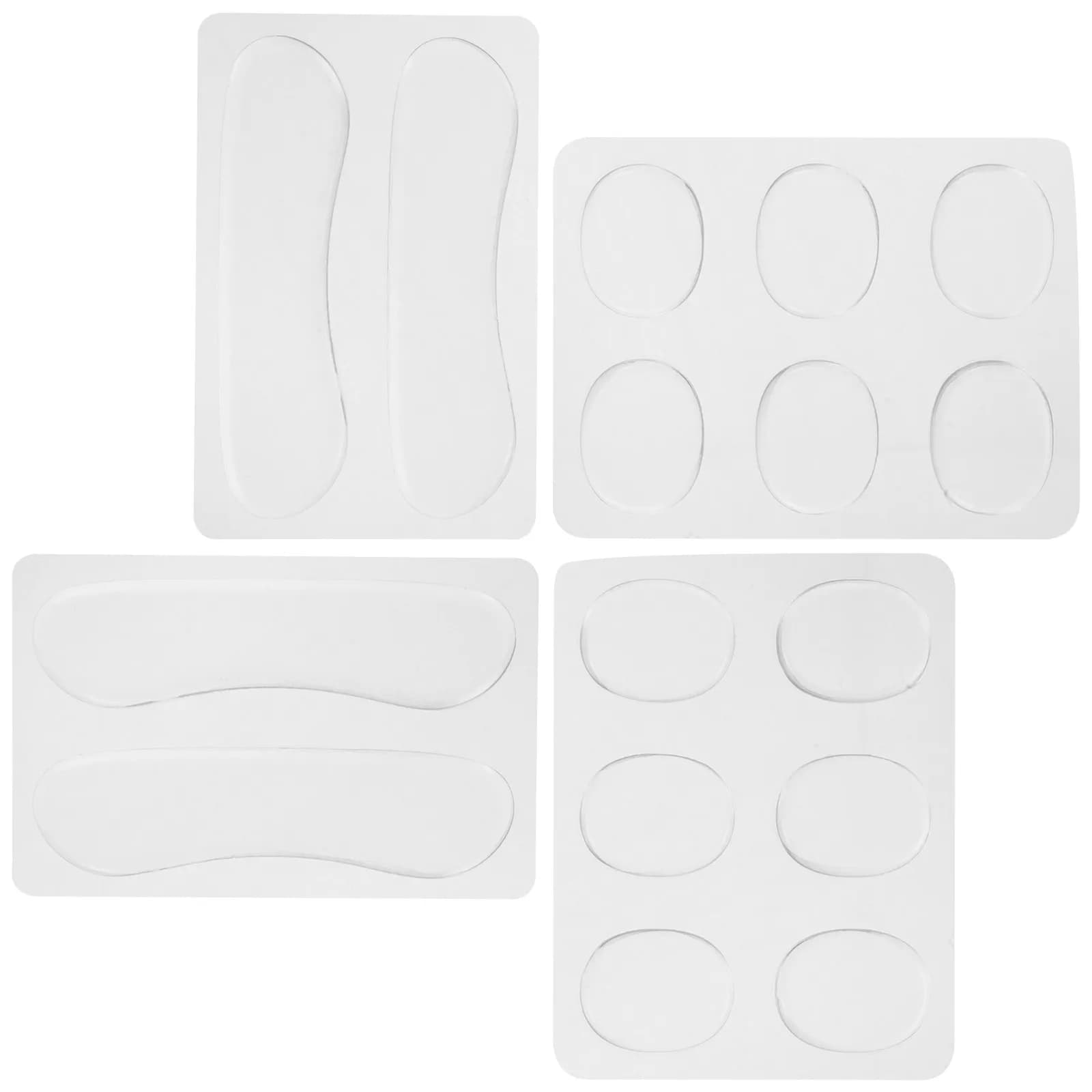 4 Fogli di Smorzatori in Silicone Trasparenti per Tamburo, Pad Silenziatori per Rullante e Piatto, Isolamento Acustico, Miglioramento della Chiarezza del Suono, Pratica