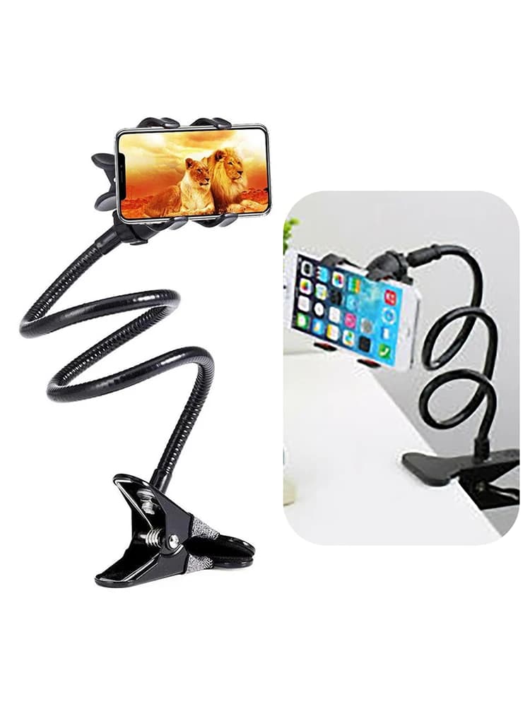 Supporto Flessibile da Scrivania con Braccio a Collo d'Oca e Morsetto per Fotocamera, Compatibile con Gopro/Logitech C925e C922x