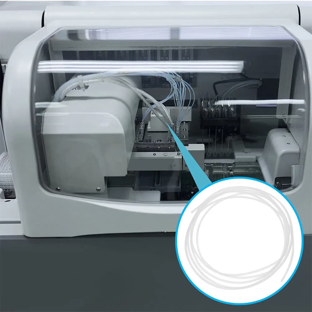 Tubi PTFE per Stampante 3D, Set da 3 Pezzi, Tubi Flessibili ad Alta Precisione Adatti per Filamenti PLA ABS, Accessori di Ricambio per Stampa 3D