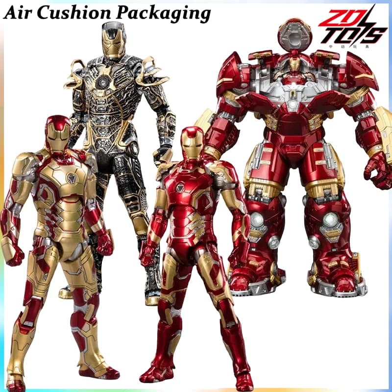 ZDTOYS Serie Originale INFINITE 10° Anniversario Iron Man MK41 MK42 MK43 MK44 Hulkbuster Modellini Action Figure di Fantascienza