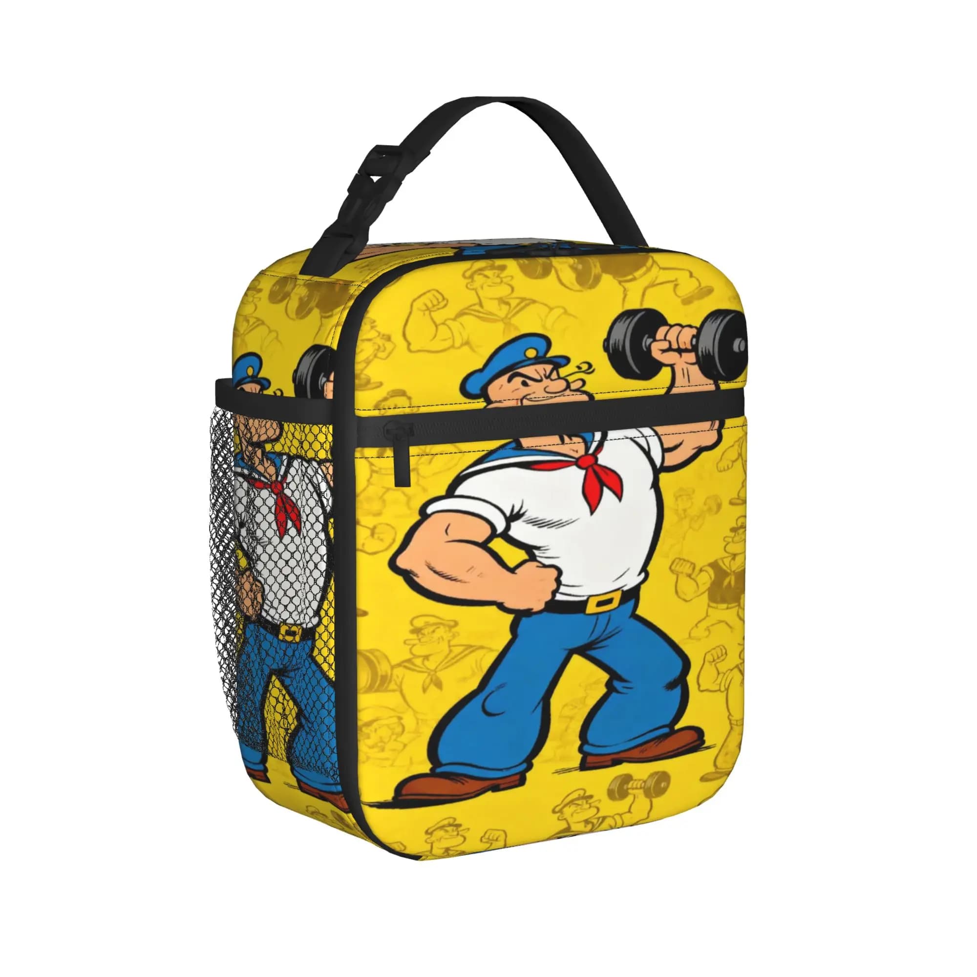 p-popeyes Insulated Lunch Bag for Men Women Storage Food Box Portable Cooler Thermal Lunch Box For Work