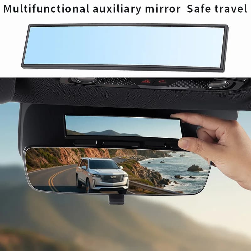 Wide-Angle Car Rear Seat Mirror Baby/Child Seat Car Safety Mirror Monitor Paste Safety Car Baby Mirror Car Interior Accessories