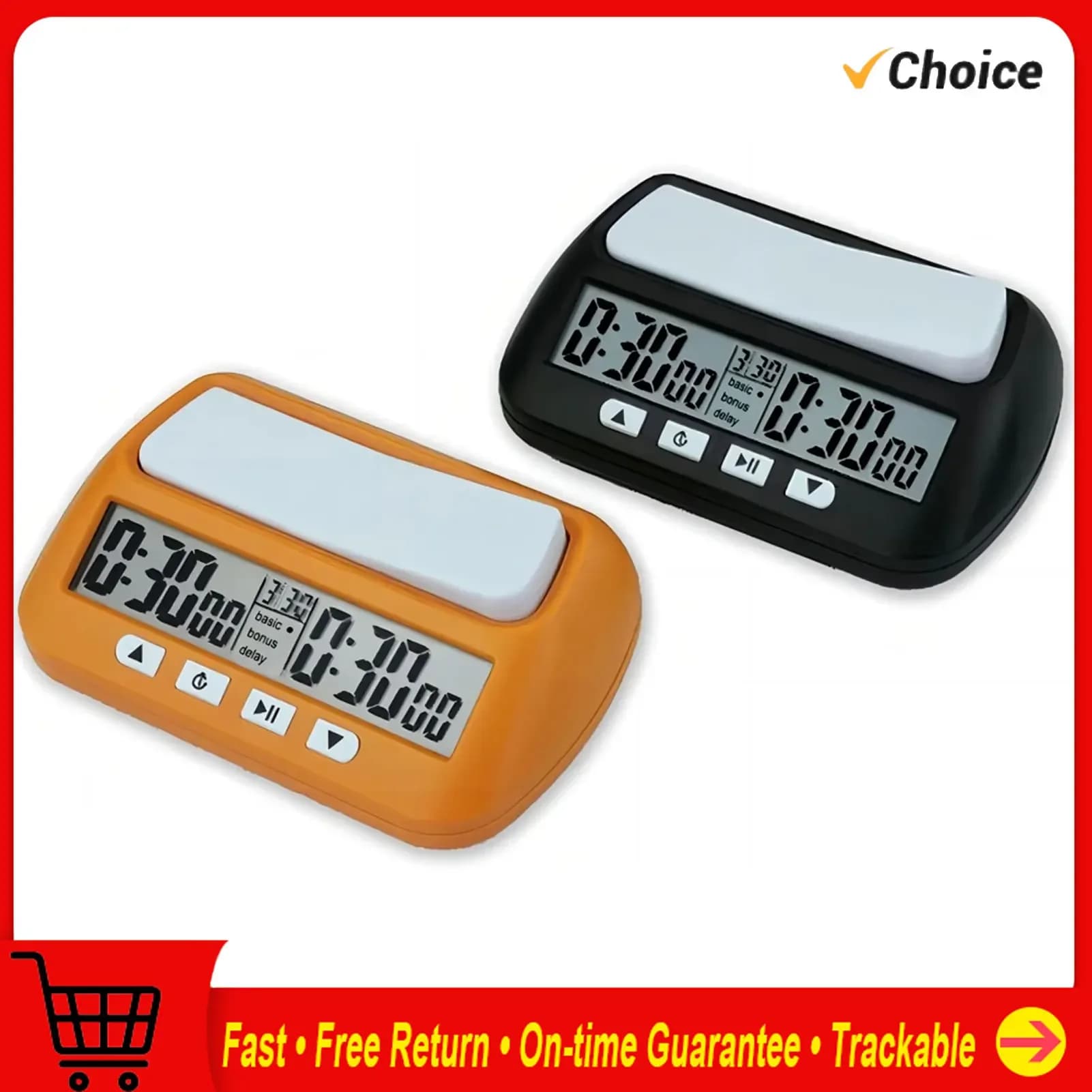 YS9901/YS902/ Orologio da scacchi professionale portatile multiuso 3 in 1 Timer da gioco con timer per scacchi digitale