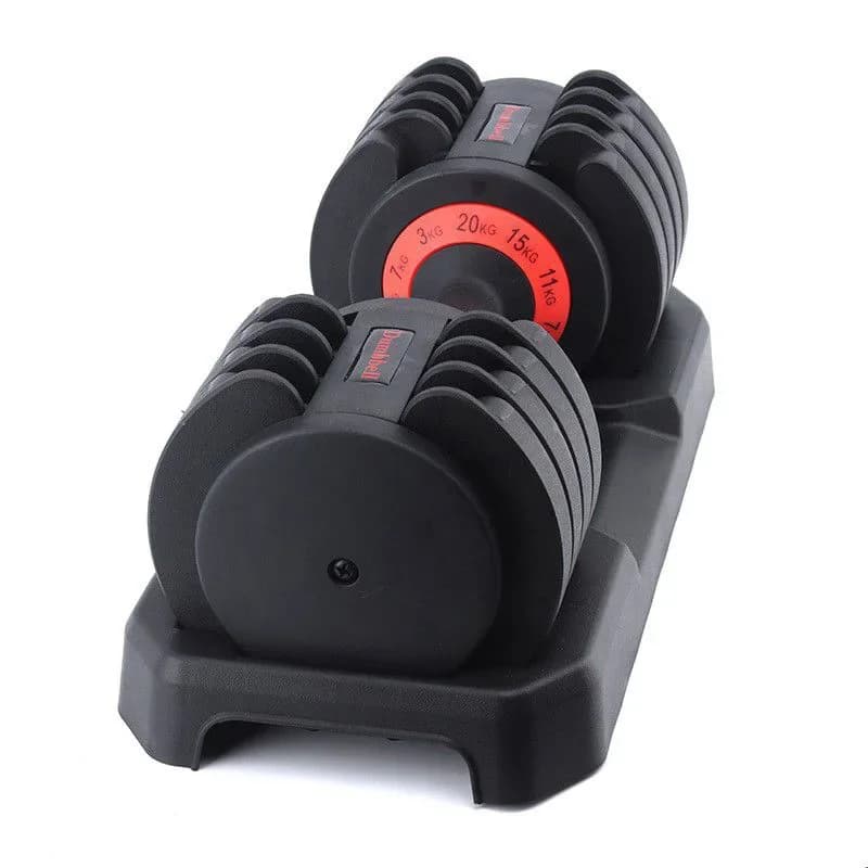 Adjustable weight with handlebars, dumbbell set