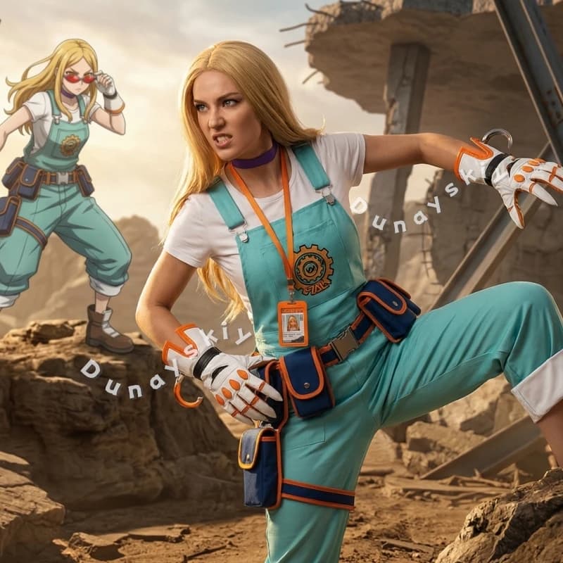 Costume Cosplay Gachiakuta August Stilza su Misura per Uomo e Donna, Outfit Personalizzato per Eventi di Halloween e Comic Con